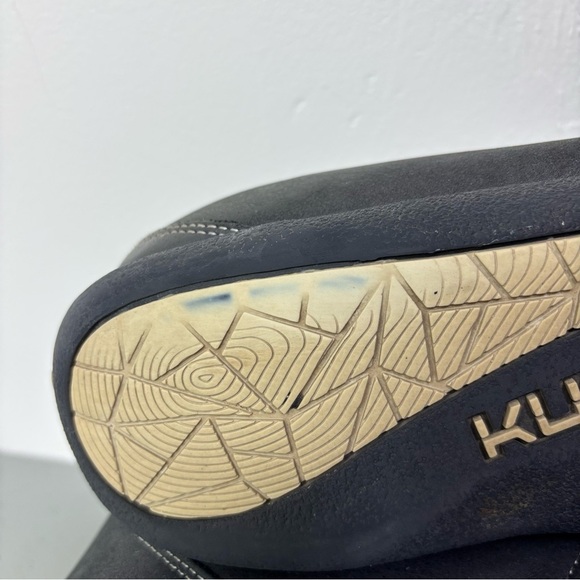 Kuru Aalto Women's Chukka Boots Orthotic Lace Up Black Leather 11.5 - Picture 14 of 16